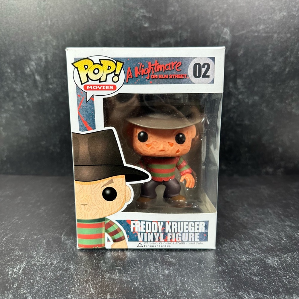 FUNKO POP MOVIES A NIGHTMARE ON ELM STREET 02 FREDDY KRUEGER VINYL FIGURE NEW